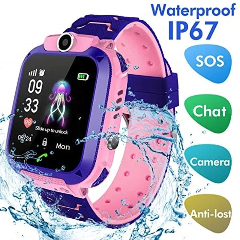 Smartwatch Digital Watches For Girls - 2G Smart Watch voor kinderen SOS-oproep
