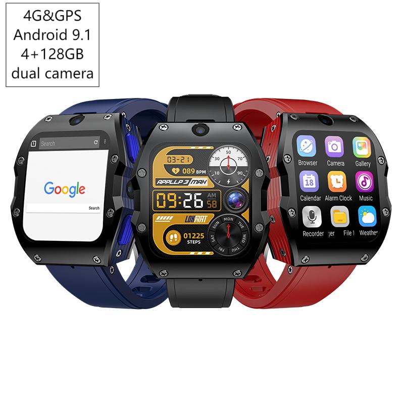 Watch Smart Smartwatch - 4G Android Smartwatch 4 + 128GB
