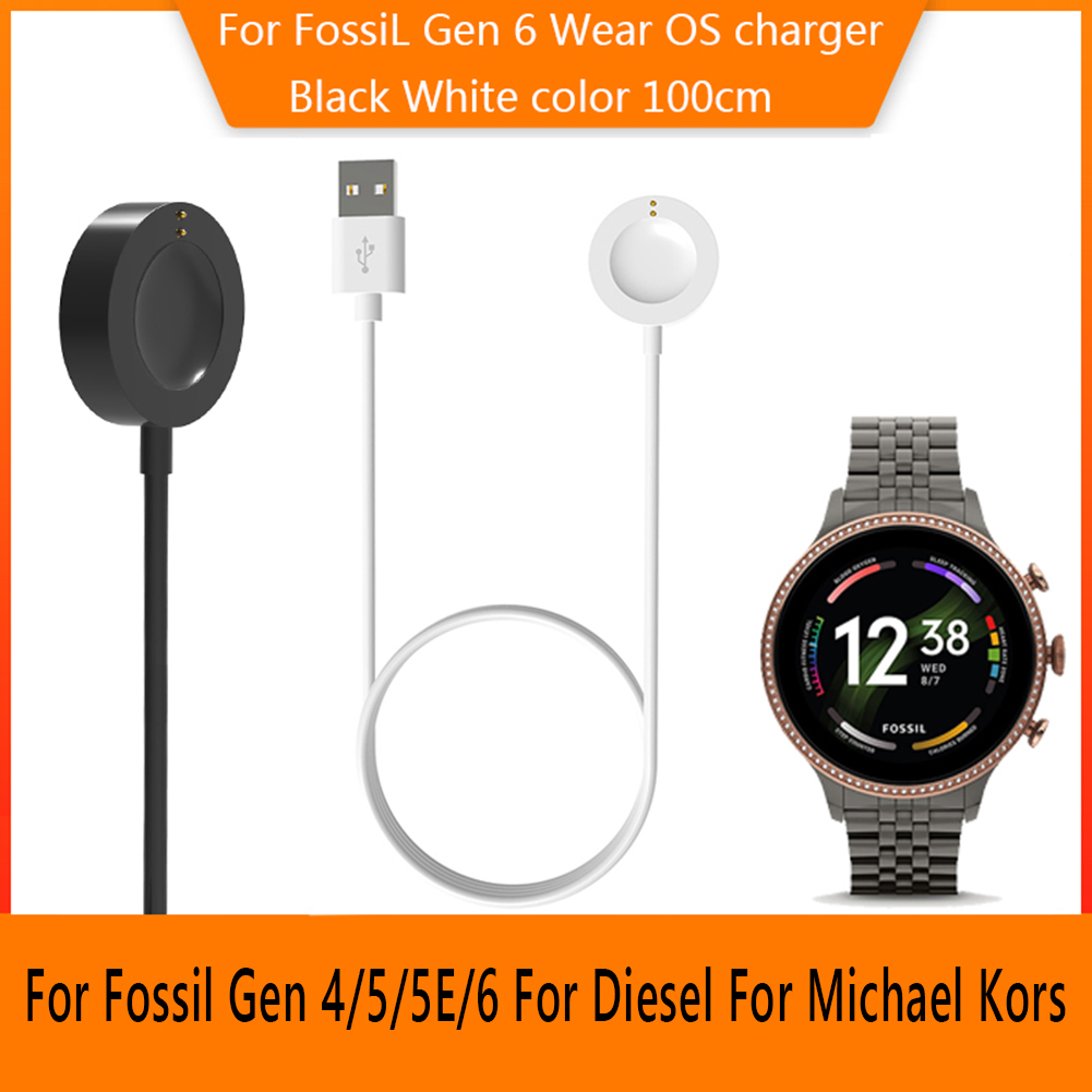 Fossil Watches Smartwatch Gen 4 - Smartwatch-oplaadkabel voor Fossil Gen6/Gen5/Gen4/Venture/Explorer/Diesel Sport Watch