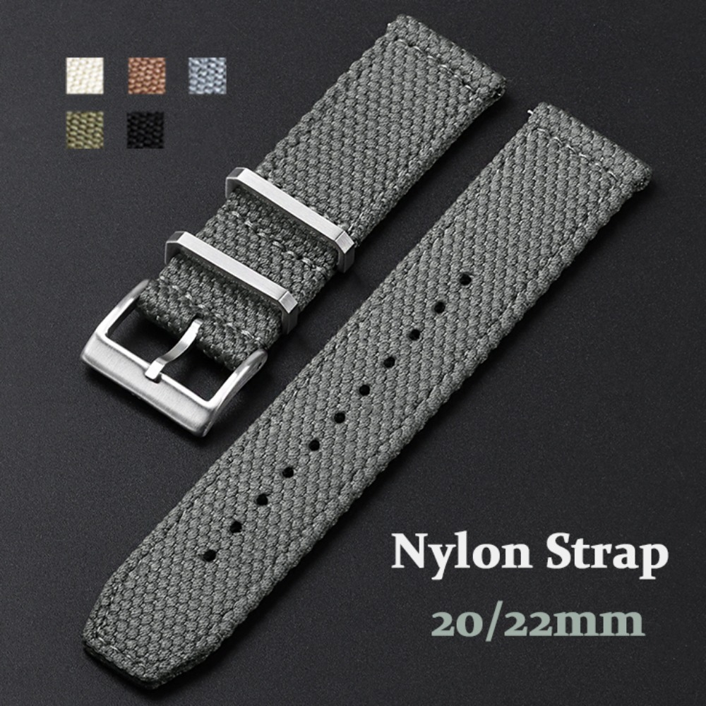 Nato Strap Nylon - Hoge Kwaliteit Nylon Horlogeband 20mm 22mm