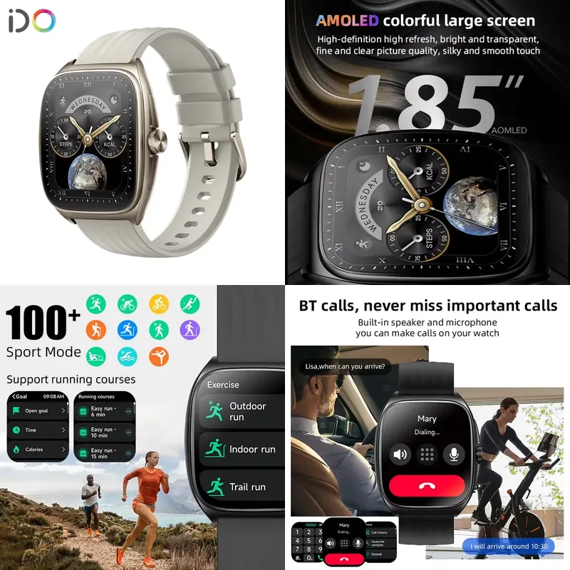 Watch Smart Smartwatch - 2025 Mode Mannen Smartwatch Fabrikant 1.85
