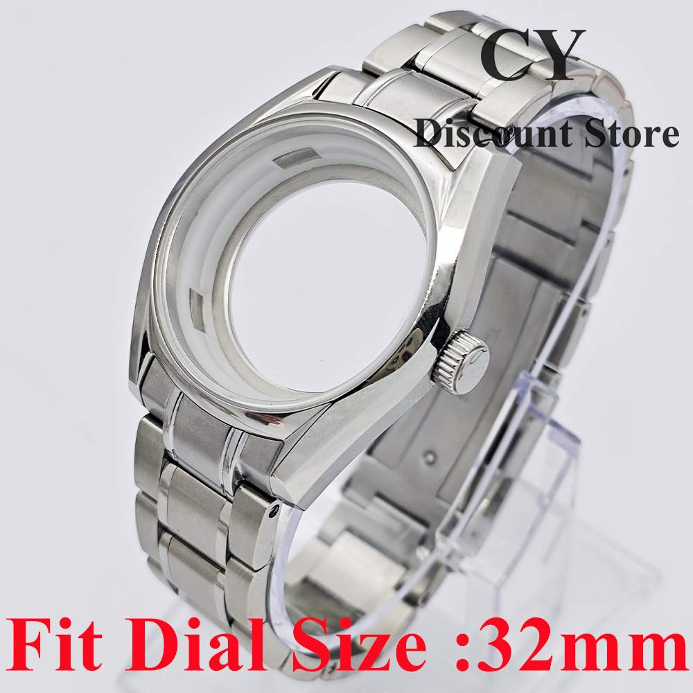 Watch Crystal Replacement - RICHUS 40mm zilveren saffierkristal horloge vervangende