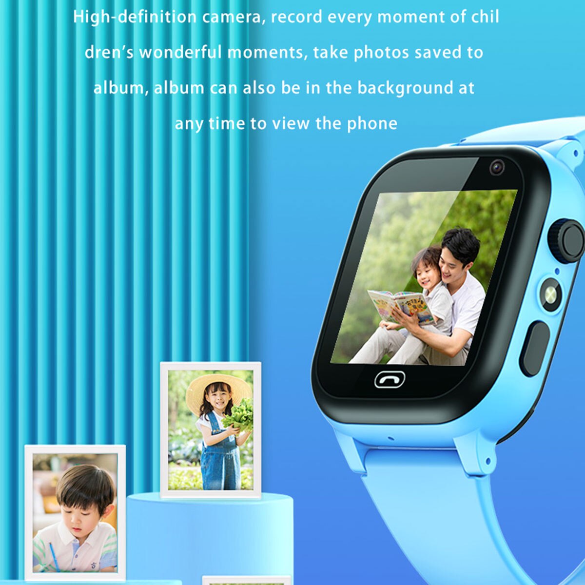 Smartwatch Watches For Boys - Kinder Smart Watch Sos Call Outdoor