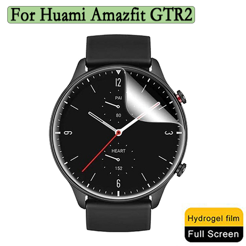 Smartwatch Watches Amazfit - 3/6 Stuks Ultra-Dunne Transparante Hydrogel Film