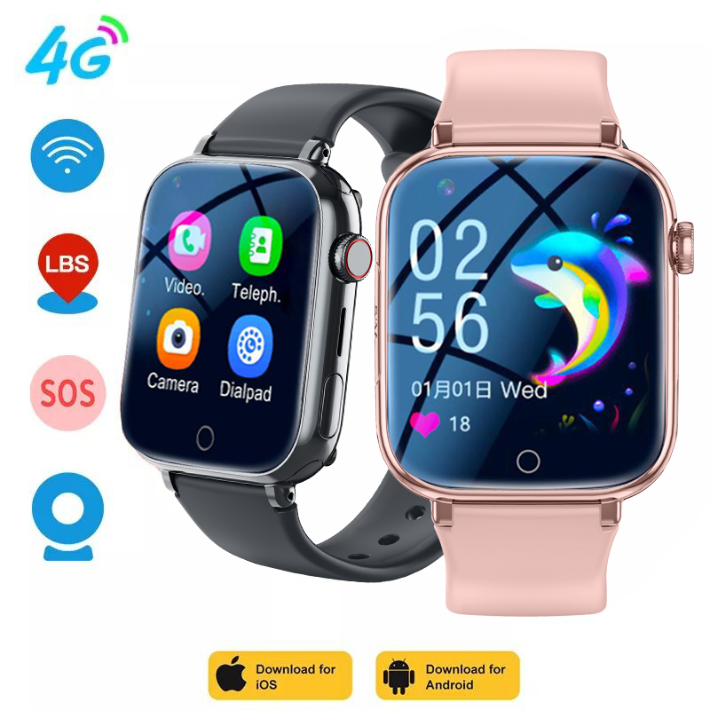 Kids Watches Not Smartwatch - 4G Smartwatch Kinderen LBS Locatie SOS