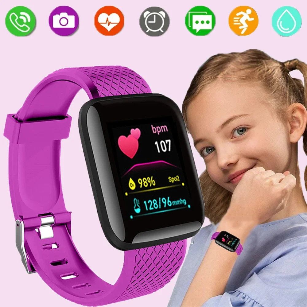 Smartwatch Digital Watches For Girls - Smartwatch voor kinderen Led digitale klok