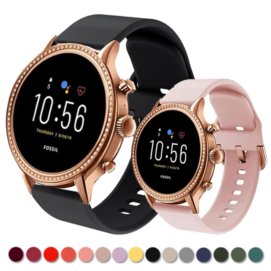 Fossil Watches Smartwatch Gen 4 - Siliconen band voor Fossil Dames Gen