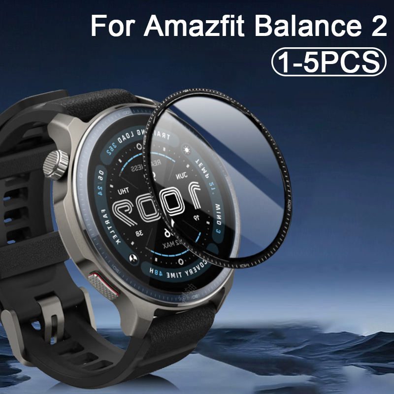 Smartwatch Watches Amazfit - Volledig gebogen beschermende zachte films voor