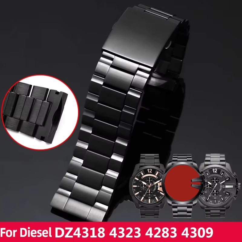 Diesel Watches Smartwatch - Voor Diesel DZ4318 stalen band DZ4323
