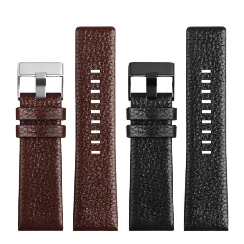 Diesel Watches Smartwatch - Koeienhuid Horlogeband Voor Diesel Dz7256 Dz4344