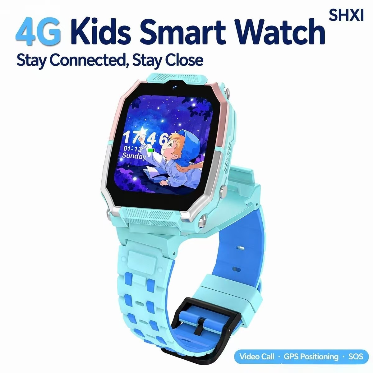 Kids Watches Not Smartwatch - SHXI H15 4G Smartwatch voor kinderen