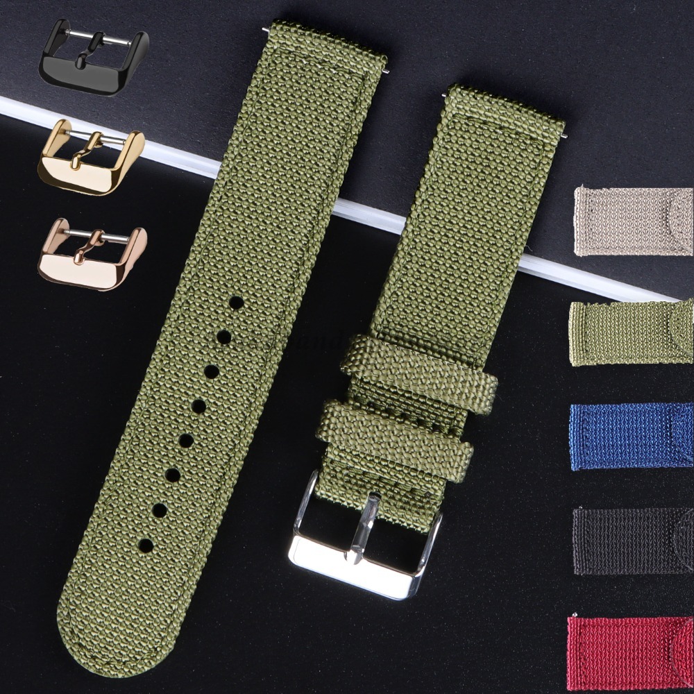 Nato Strap Nylon - 18 20 22 24 mm nylon