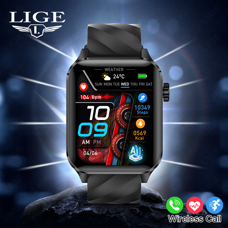 Smartwatch Iphone Watches For Women - LIGE Nieuwe Bluetooth-oproep Smart Watches Damespolshorloge