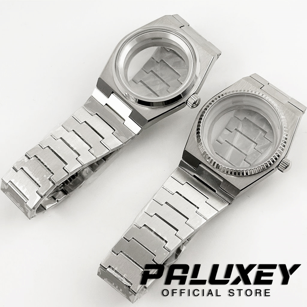 Watch Crystal Replacement - PRX NH35 40MM met zilveren ring