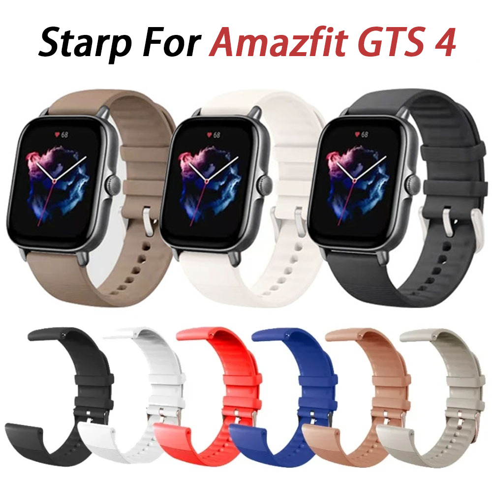 Smartwatch Watches Amazfit - 20 mm zachte siliconen band voor