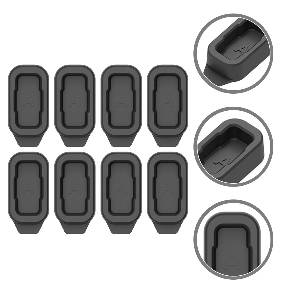 Kids Watches Not Smartwatch - 8 stuks siliconen horloge stofplug, beschermkappen