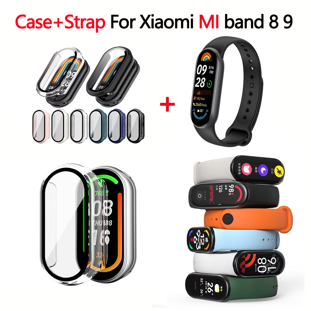 Smartwatch Watches For Boys - Siliconen Horlogeband + case voor xiaomi