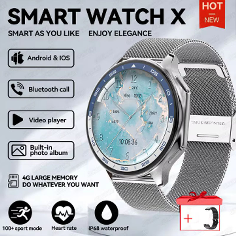 Smartwatch Iphone Watches For Women - 1,43 inch groot scherm heren dames