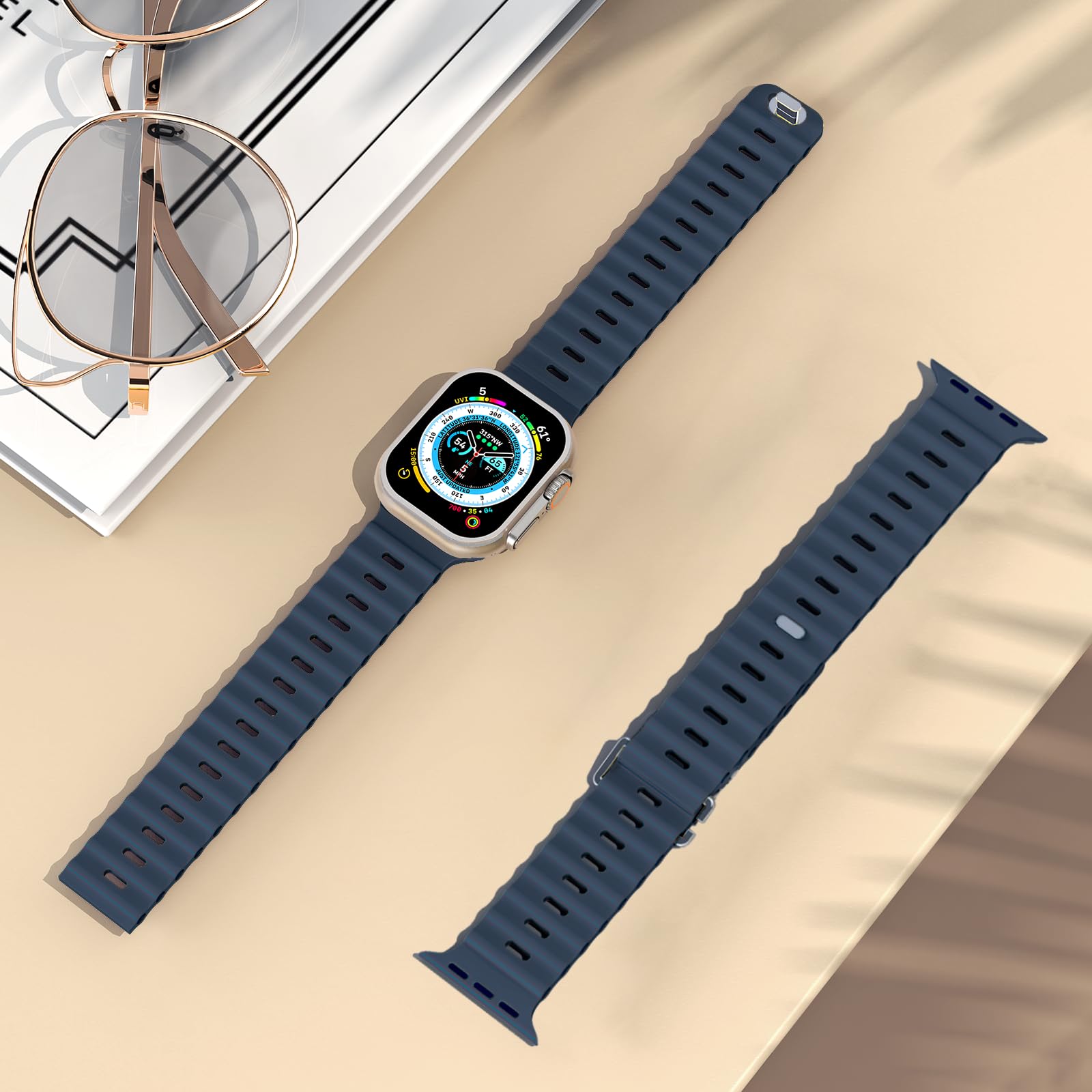 Oceaan Band Band Voor Apple Wa - Smartwatch Apple Watches For Men recensie en prijs