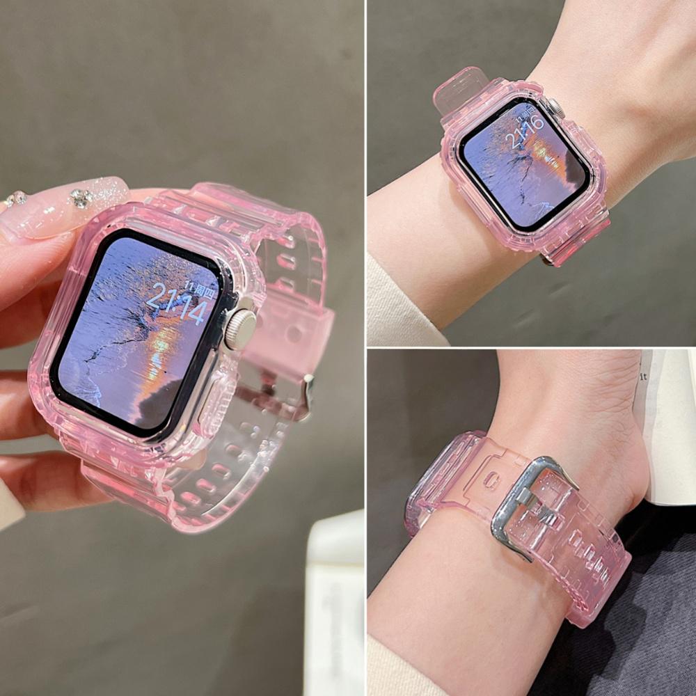 Siliconen band + hoesje voor A - Smartwatch Apple Watches For Men recensie en prijs