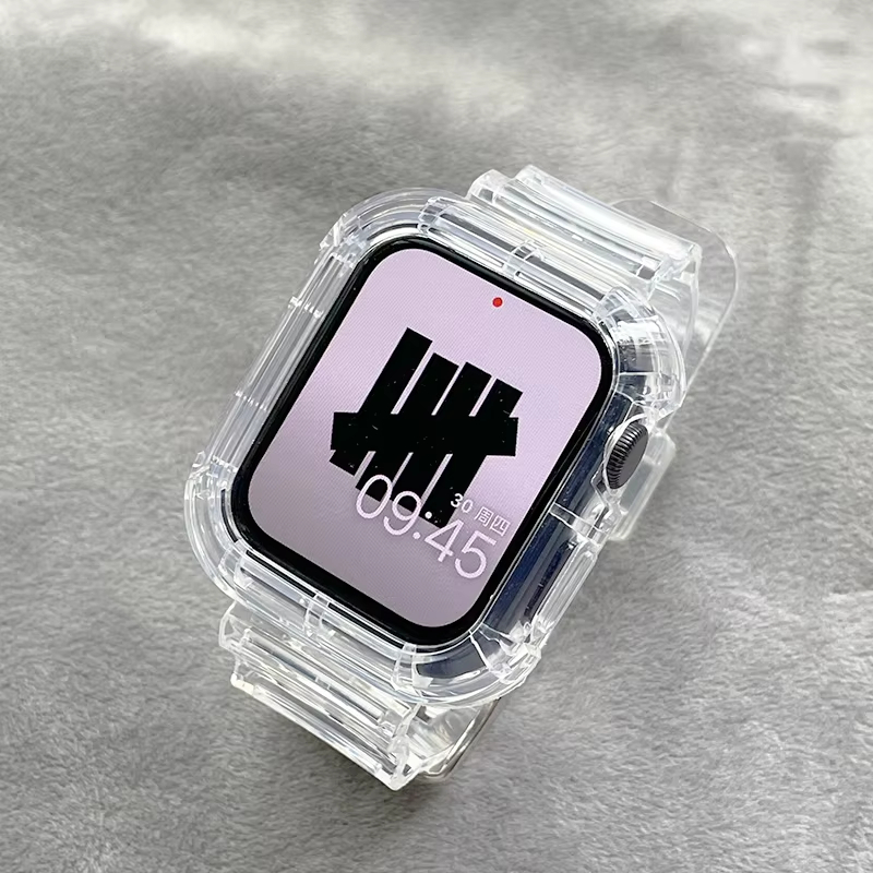 Siliconen band + hoesje voor A - Smartwatch Apple Watches For Men recensie en prijs