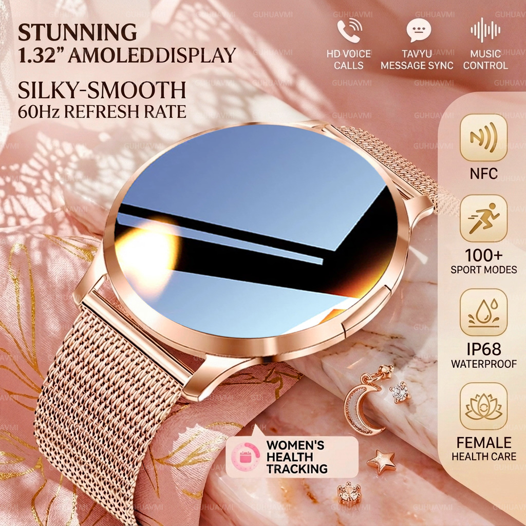 2026Nieuwe stijlvolle dames NF - Smartwatch Stylish Watches For Women recensie en prijs