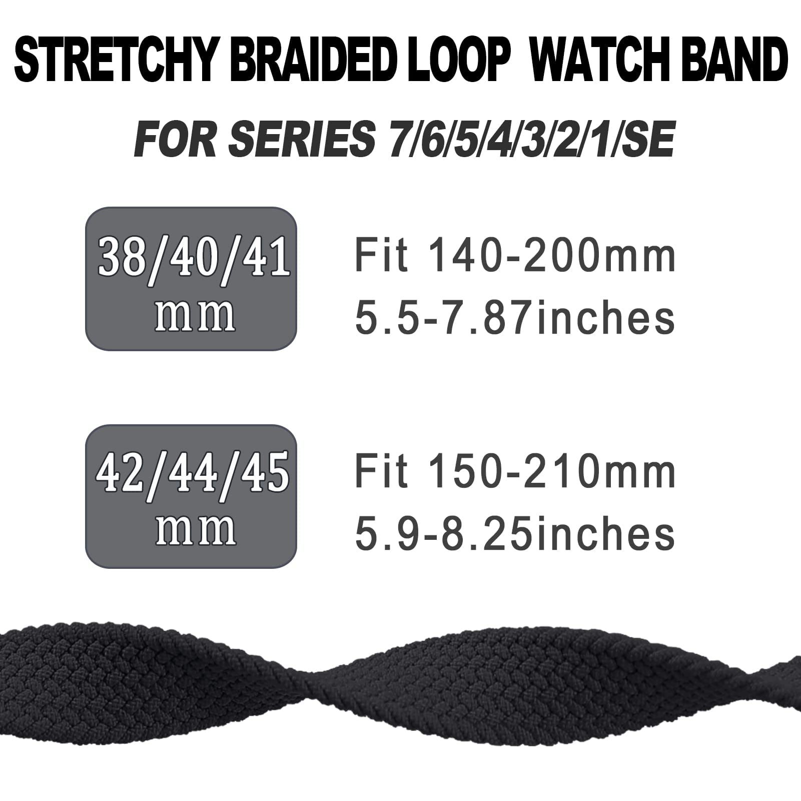 Gevlochten single apple watch  - Smartwatch Watches For Boys recensie en prijs