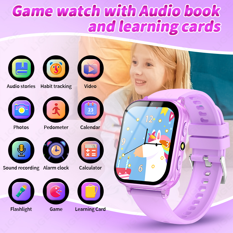 LUIK Kid Digitaal Smart Watch  - Smartwatch Digital Watches For Girls recensie en prijs