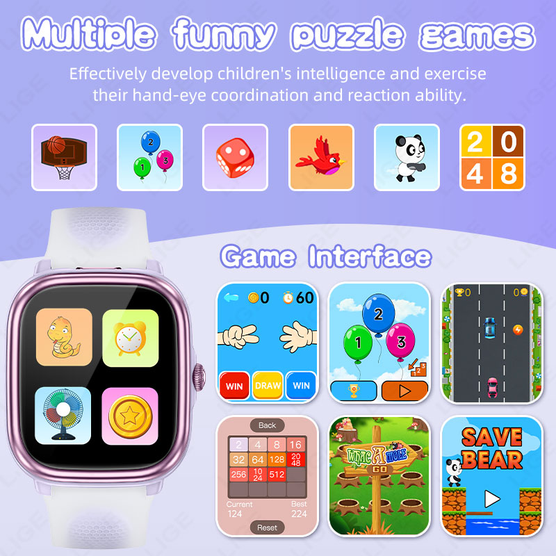 LIGE Kids Smart Watch 1.83 inc - Smartwatch Watches For Boys recensie en prijs