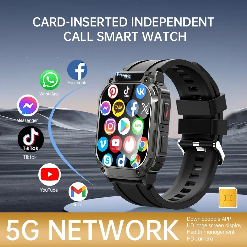 Q80 heren smartwatch met 1,95- - Smartwatch Apple Watches For Men recensie en prijs