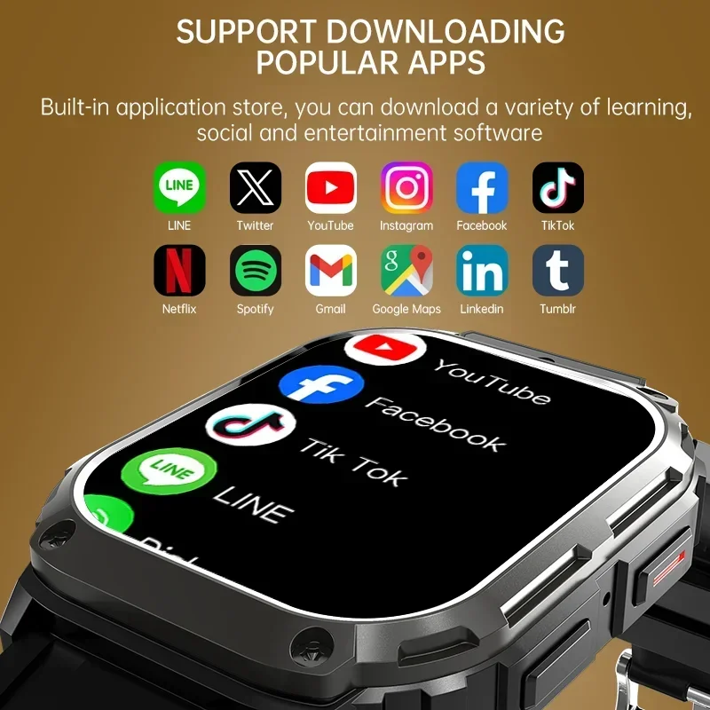 Q80 heren smartwatch met 1,95- - Smartwatch Apple Watches For Men recensie en prijs