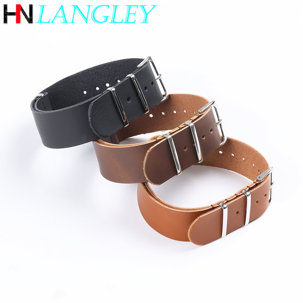 Ultra Dunne Lederen Horloge Ba - Nato Strap Nylon recensie en prijs