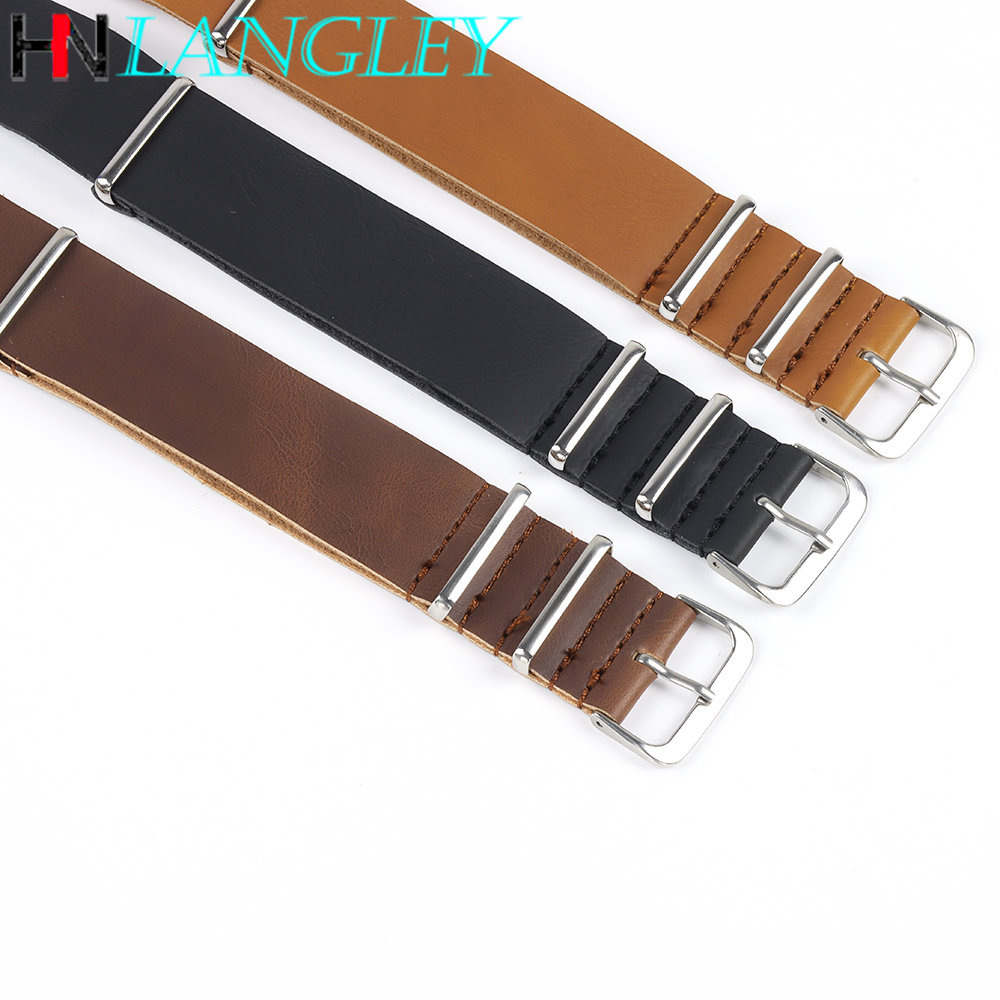 Ultra Dunne Lederen Horloge Ba - Nato Strap Nylon recensie en prijs