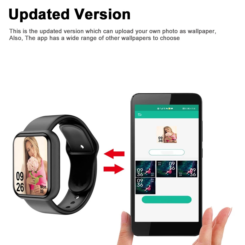 Smart Watch voor heren Dames S - Watch Smart Y68 recensie en prijs
