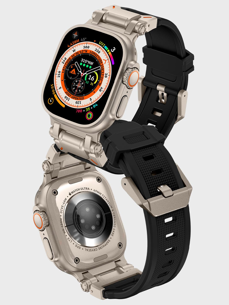 Siliconen band voor Apple Watc - Smartwatch Apple Watches For Men recensie en prijs