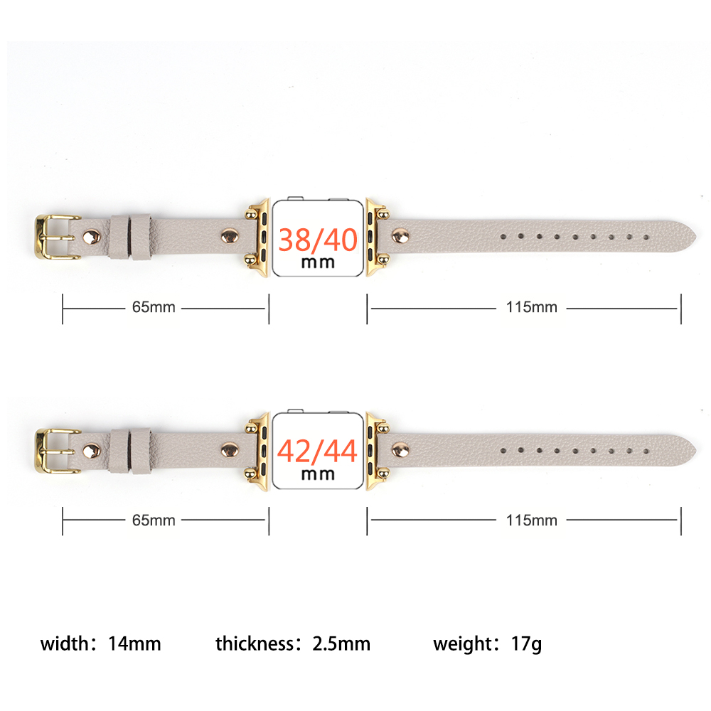Slanke dunne band lederen klin - Smartwatch Slim Watches For Men recensie en prijs