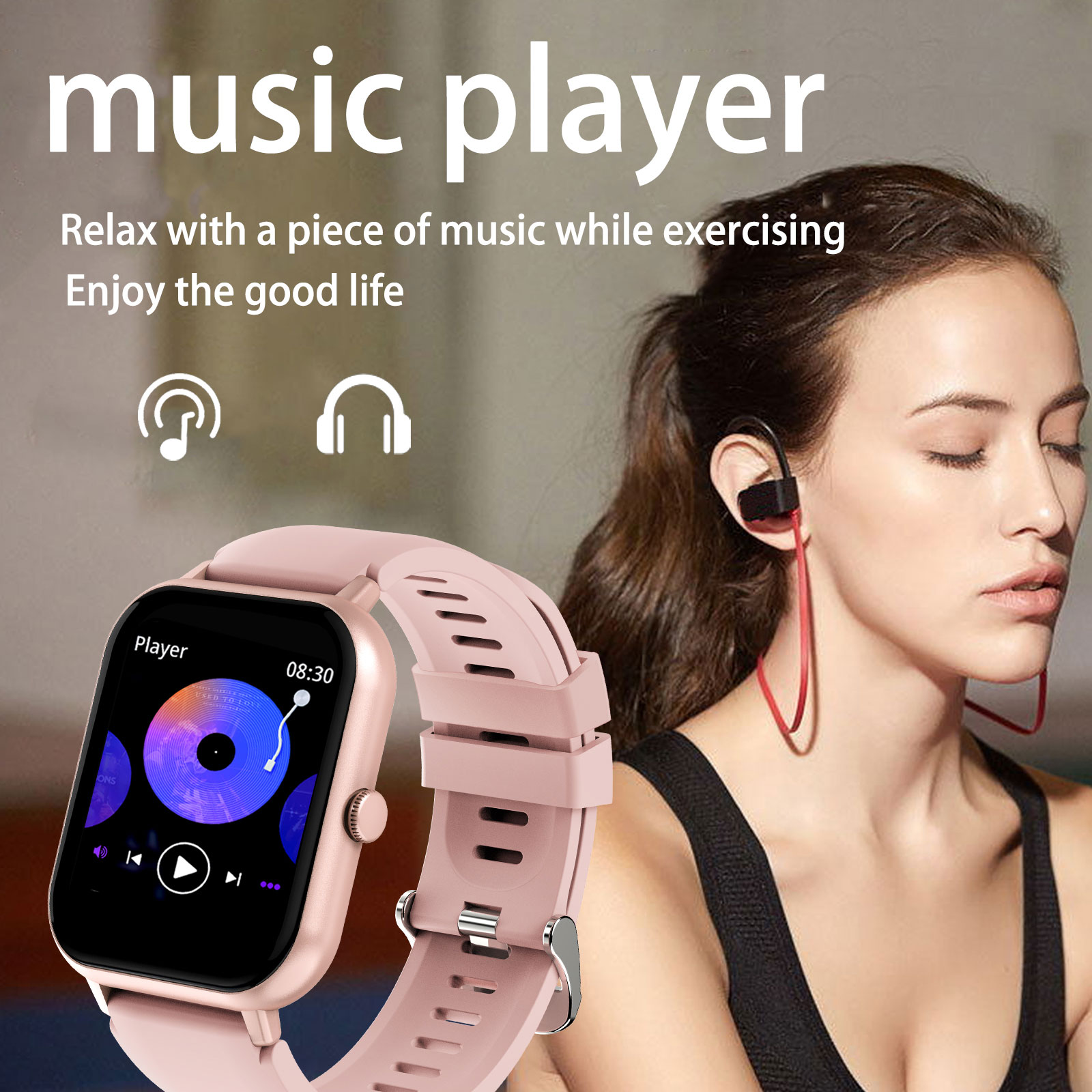 1.44Inch Smart Watch, Draadloo - Smartwatch Iphone Watches For Women recensie en prijs