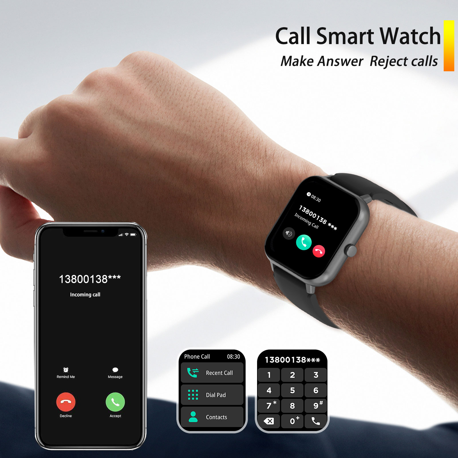 1.44Inch Smart Watch, Draadloo - Smartwatch Iphone Watches For Women recensie en prijs