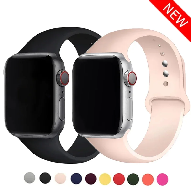 Sport zachte siliconen voor Ap - Smartwatch Apple Watches For Men recensie en prijs