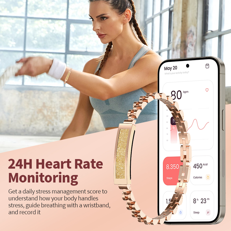 LIGE Nieuwe Smart Bracelet Sti - Smartwatch Stylish Watches For Women recensie en prijs