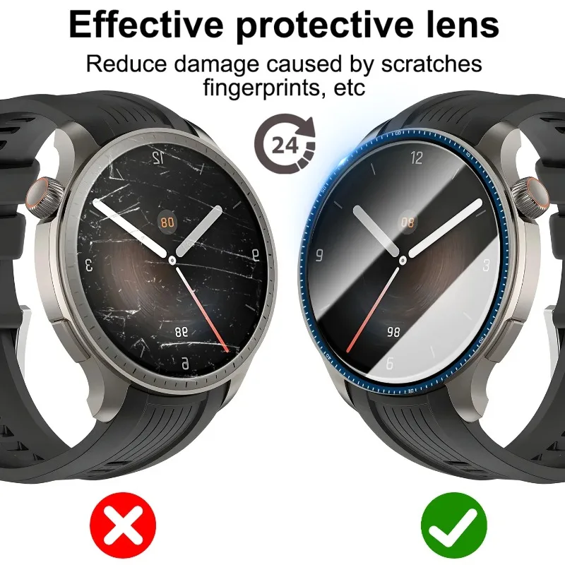 Volledig gebogen beschermende  - Smartwatch Watches Amazfit recensie en prijs