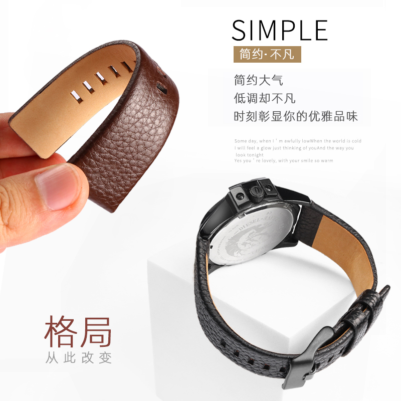 Koeienhuid Horlogeband Voor Di - Diesel Watches Smartwatch recensie en prijs