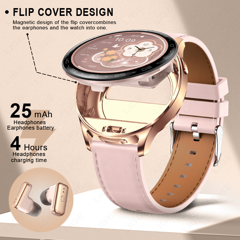 2 in 1 TWS Headset Smart Watch - Smartwatch Noise Watches For Women recensie en prijs