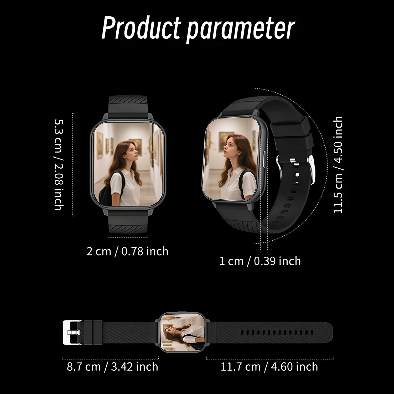 Sport smartwatch, 1,83 inch vo - Smartwatch Iphone Watches For Women recensie en prijs