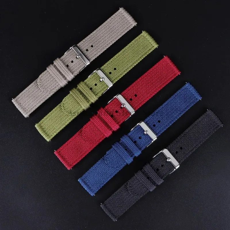 18 20 22 24 mm nylon canvas ba - Nato Strap Nylon recensie en prijs