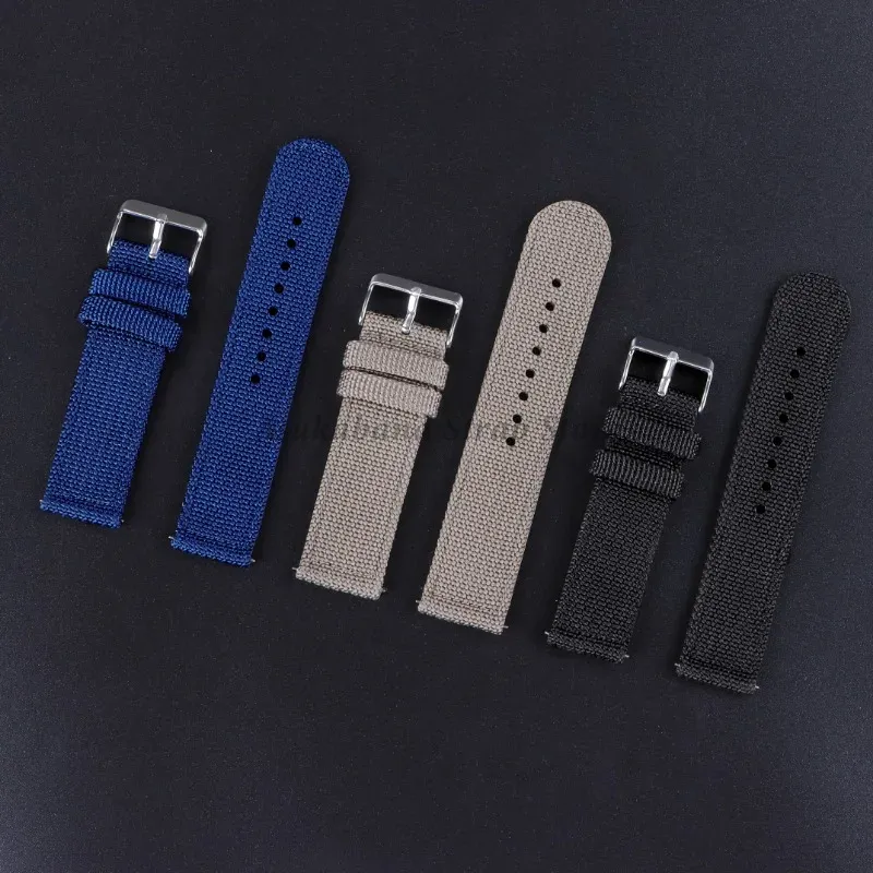 18 20 22 24 mm nylon canvas ba - Nato Strap Nylon recensie en prijs