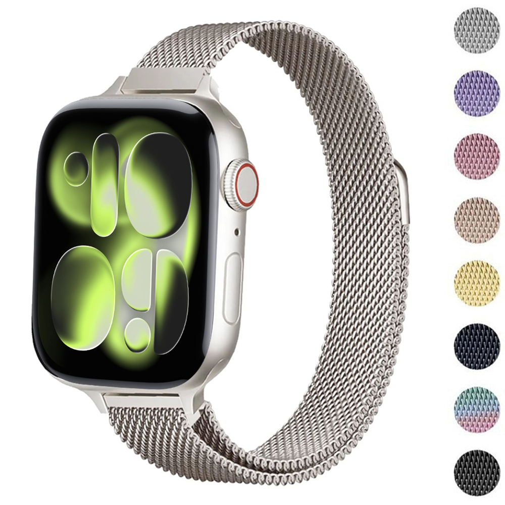 Slanke Milanese lusband voor A - Smartwatch Slim Watches For Men recensie en prijs