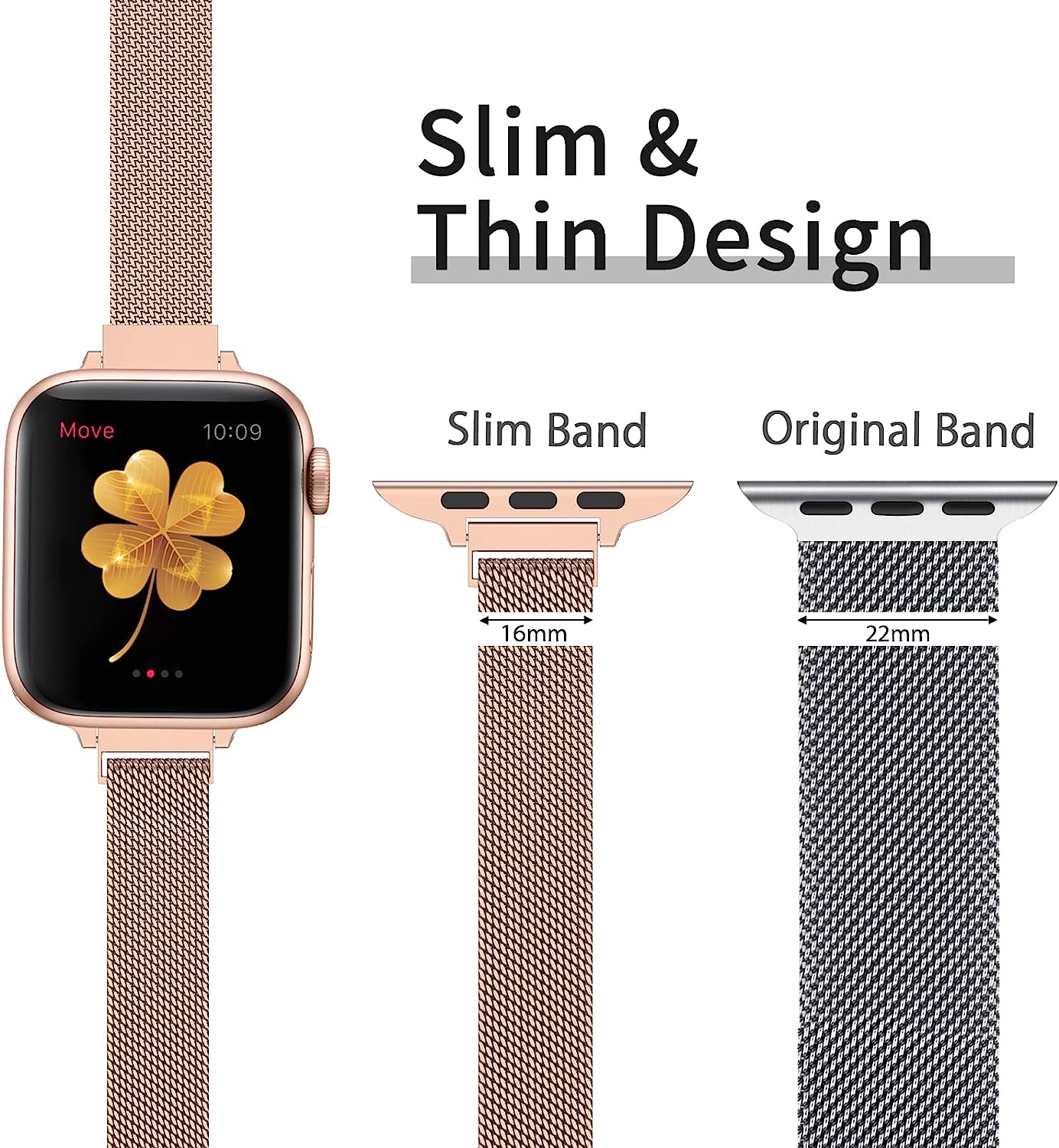 Slanke Milanese lusband voor A - Smartwatch Slim Watches For Men recensie en prijs