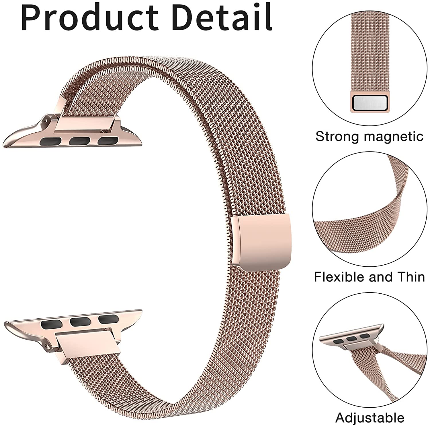 Slanke Milanese lusband voor A - Smartwatch Slim Watches For Men recensie en prijs