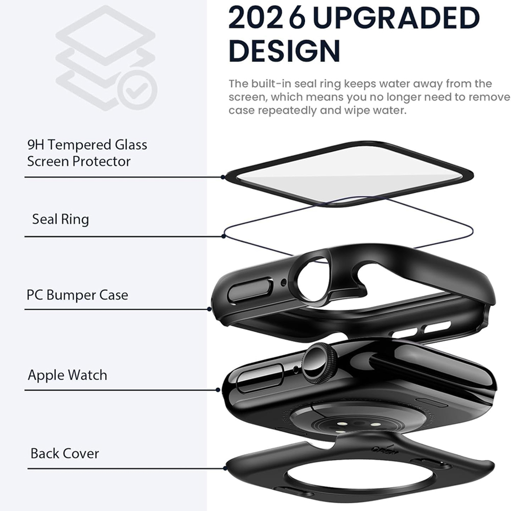 360° beschermhoes voor Apple W - Smartwatch Apple Watches For Men recensie en prijs